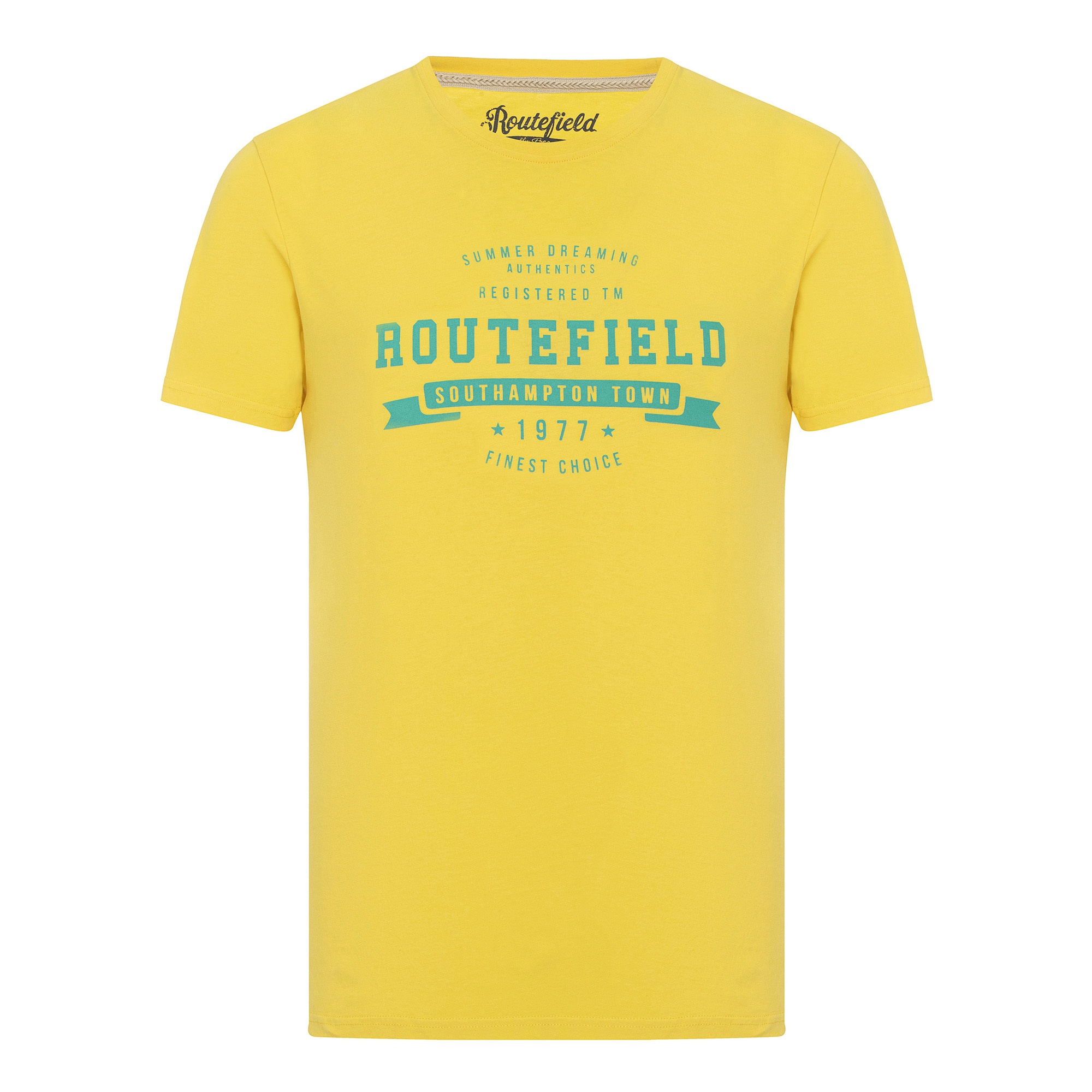 Routefield Tory Erkek Sarı Tişört