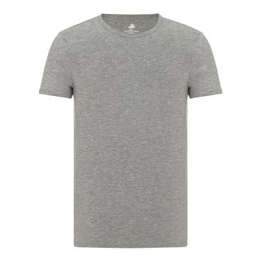  Routefield Tim Erkek Gri Tişört