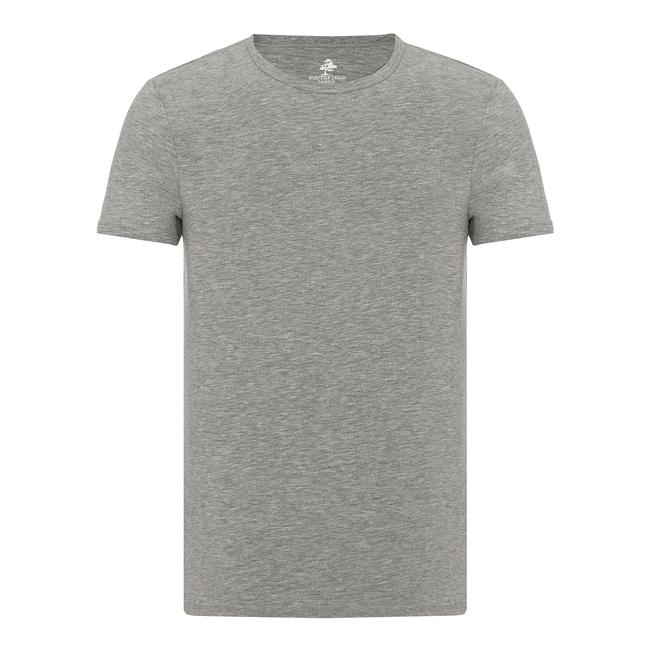  Routefield Tim Erkek Gri Tişört