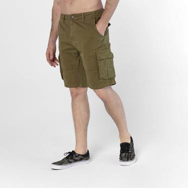  Routefield Erkek Kargo Şort Clints Haki