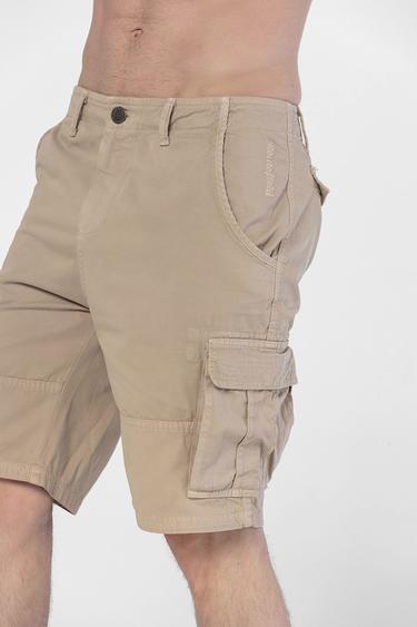  Routefield Erkek Kargo Şort Clints Kum