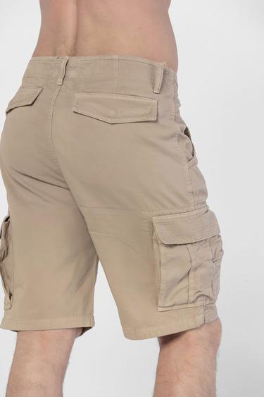  Routefield Erkek Kargo Şort Clints Kum