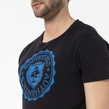  Routefield Trevor Erkek Siyah Tişört