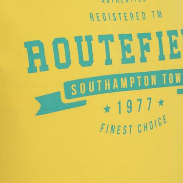  Routefield Tory Erkek Sarı Tişört