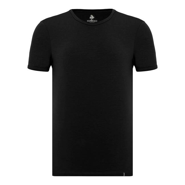 Routefield Tim Erkek Siyah Tişört