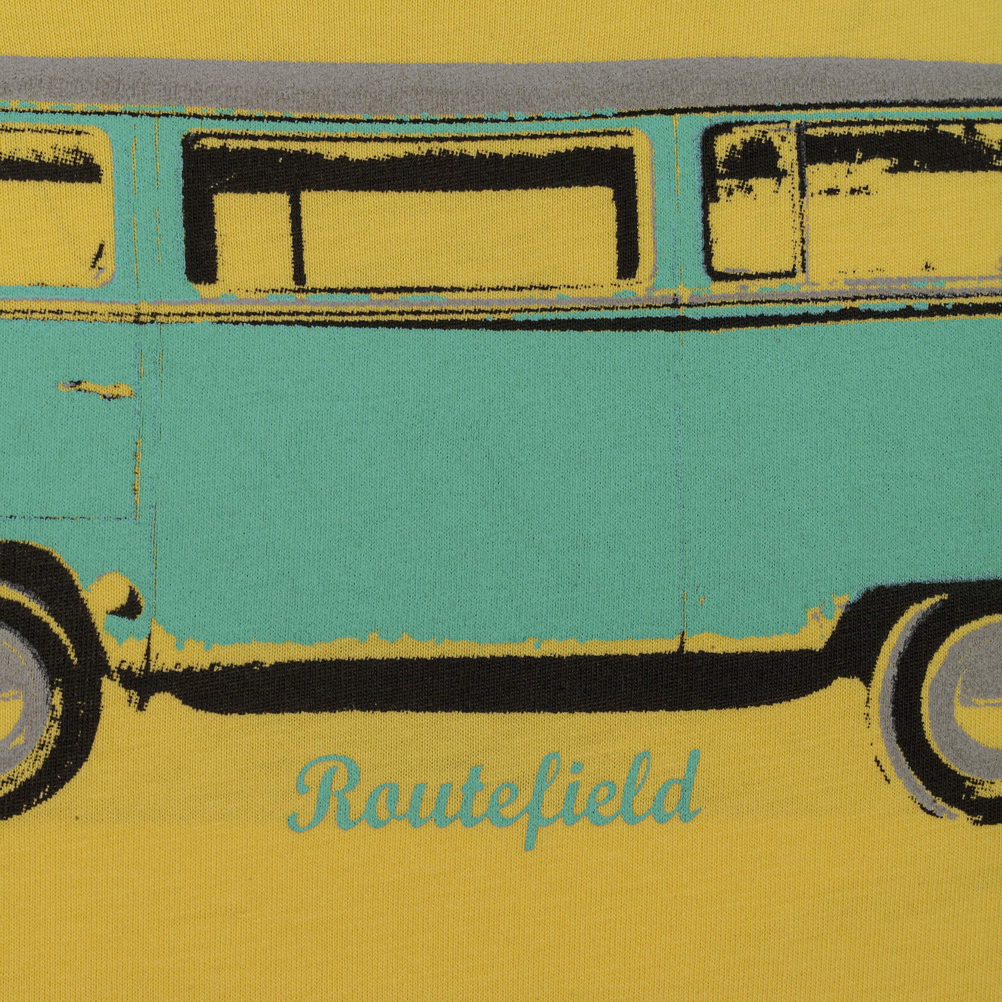 Routefield Theory Erkek Sarı Tişört