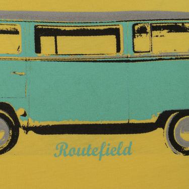  Routefield Theory Erkek Sarı Tişört