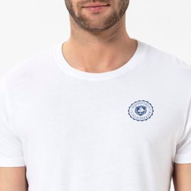  Routefield Timothy Erkek Beyaz Tişört