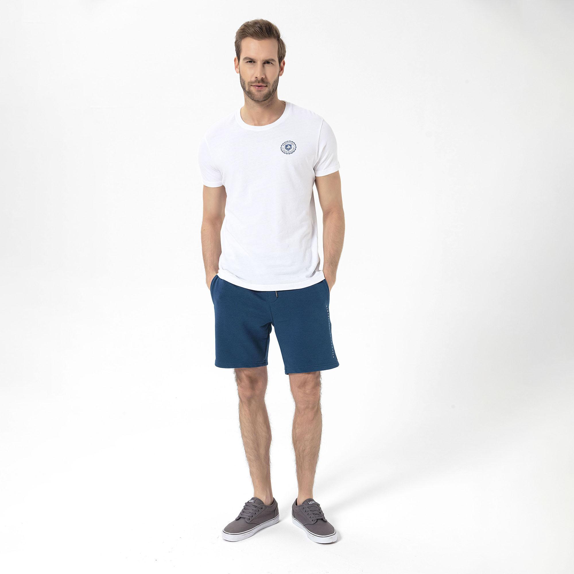 Routefield Timothy Erkek Beyaz Tişört