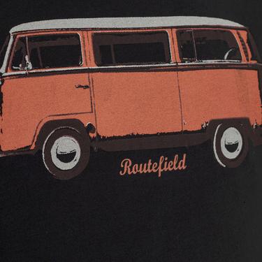  Routefield Theory Erkek Siyah Tişört