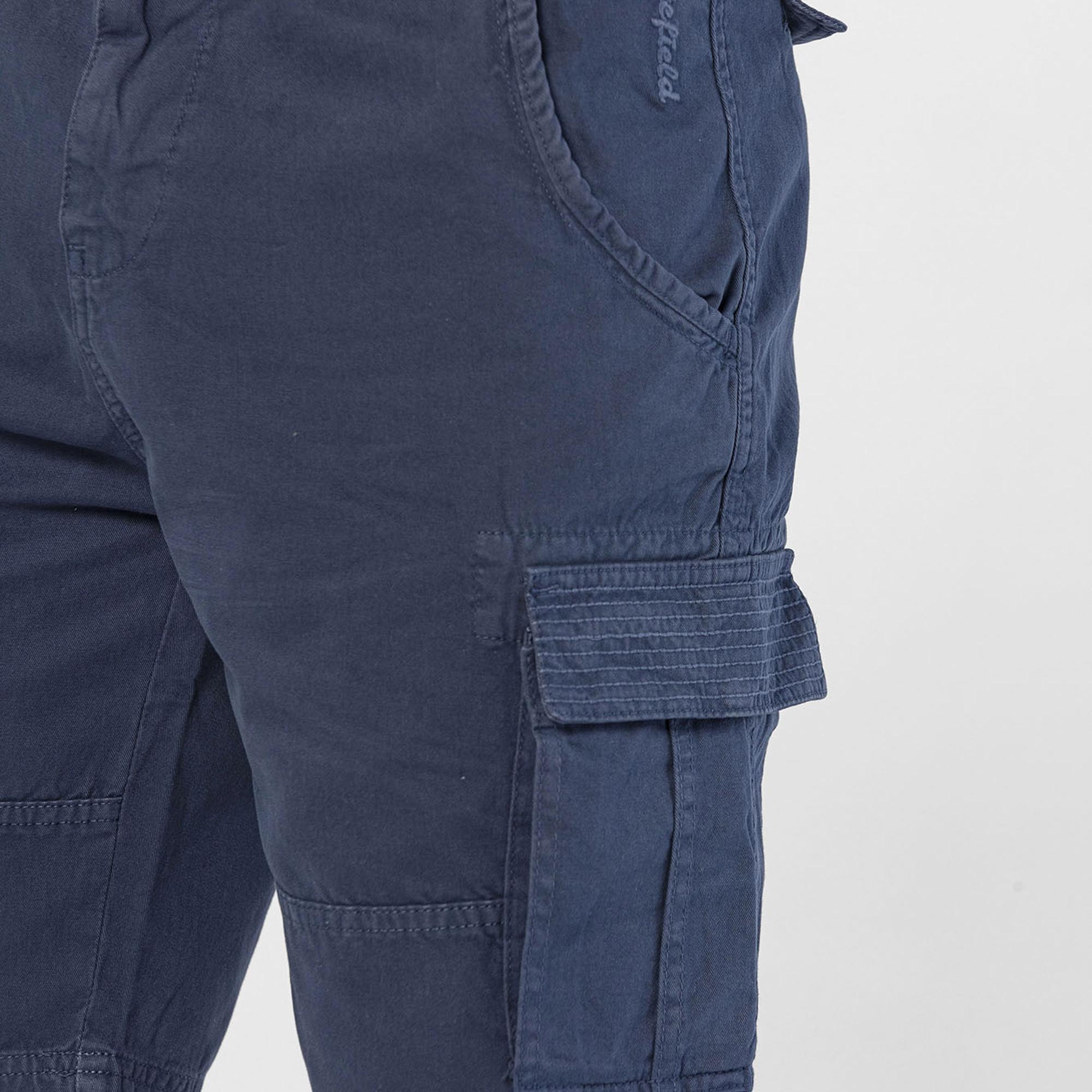 Routefield Erkek Kargo Şort Clints Lacivert