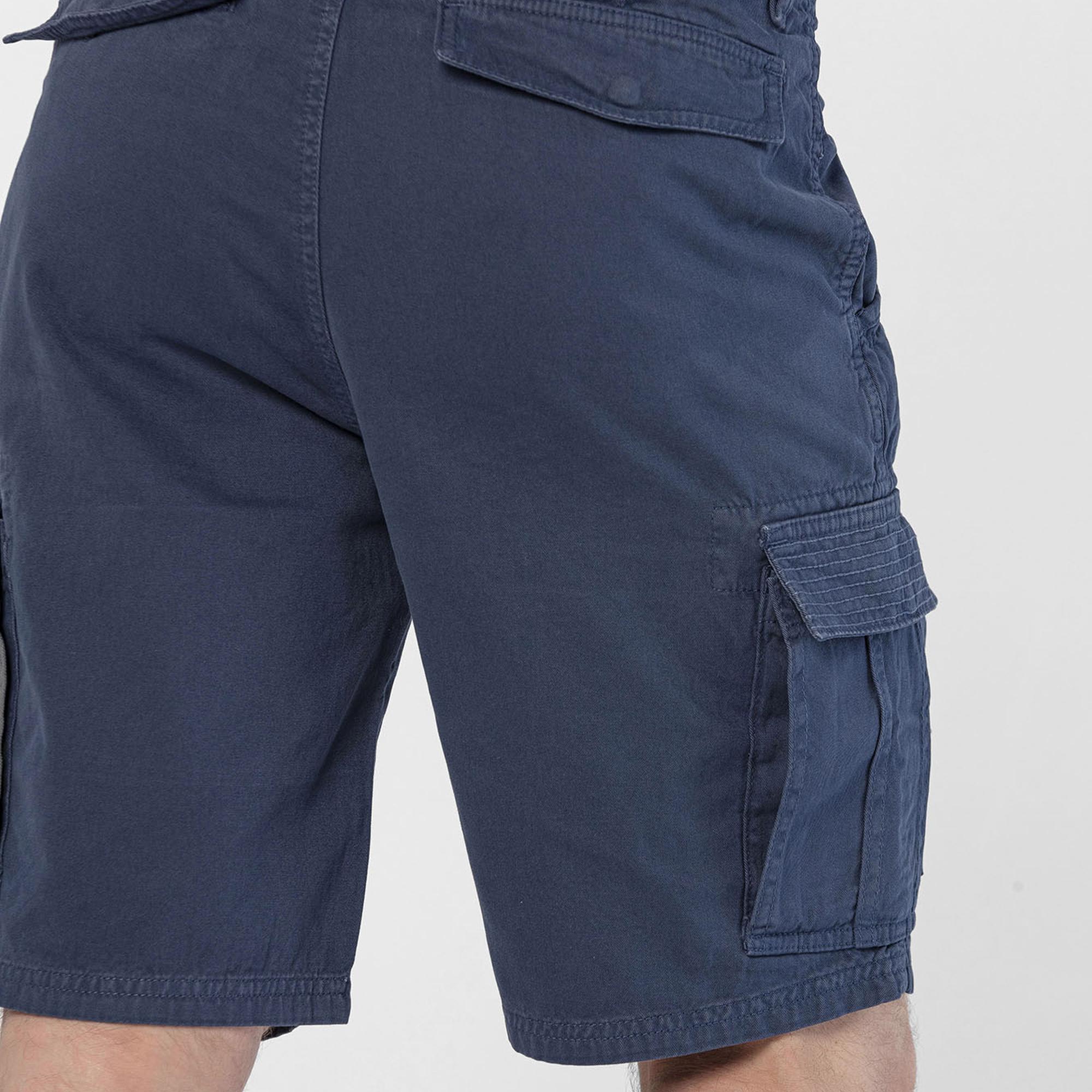 Routefield Erkek Kargo Şort Clints Lacivert
