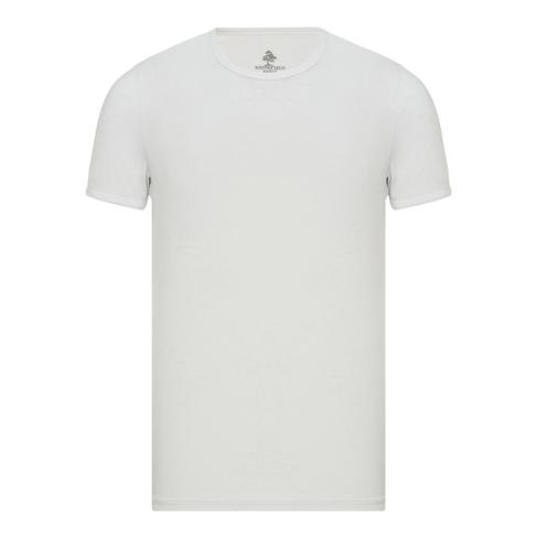  Routefield Tim Erkek Beyaz Tişört