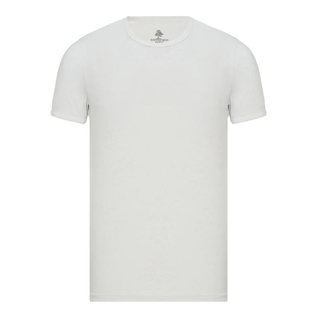  Routefield Tim Erkek Beyaz Tişört
