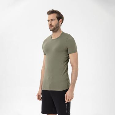  Routefield Tim Erkek Yeşil Tişört