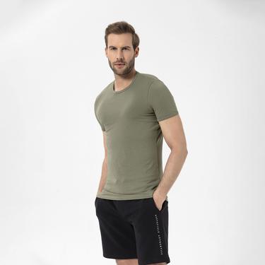  Routefield Tim Erkek Yeşil Tişört