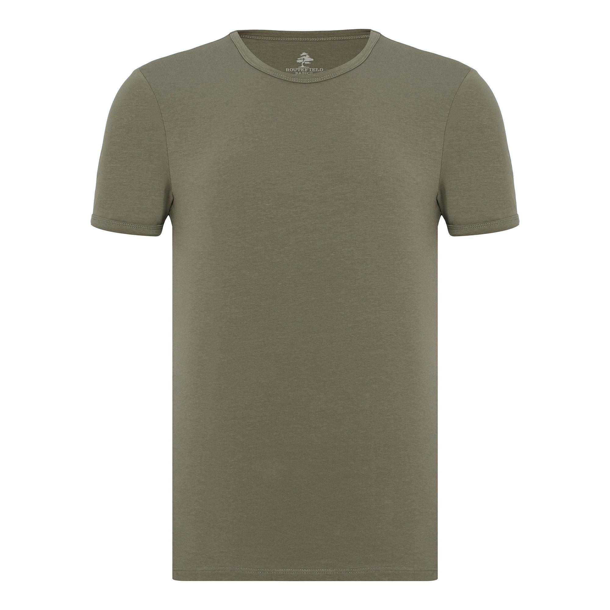 Routefield Tim Erkek Yeşil Tişört