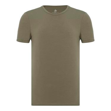  Routefield Tim Erkek Yeşil Tişört