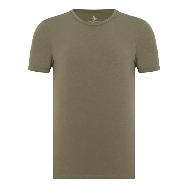  Routefield Tim Erkek Yeşil Tişört