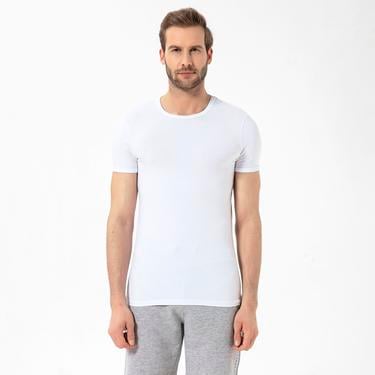  Routefield Tim Erkek Beyaz Tişört