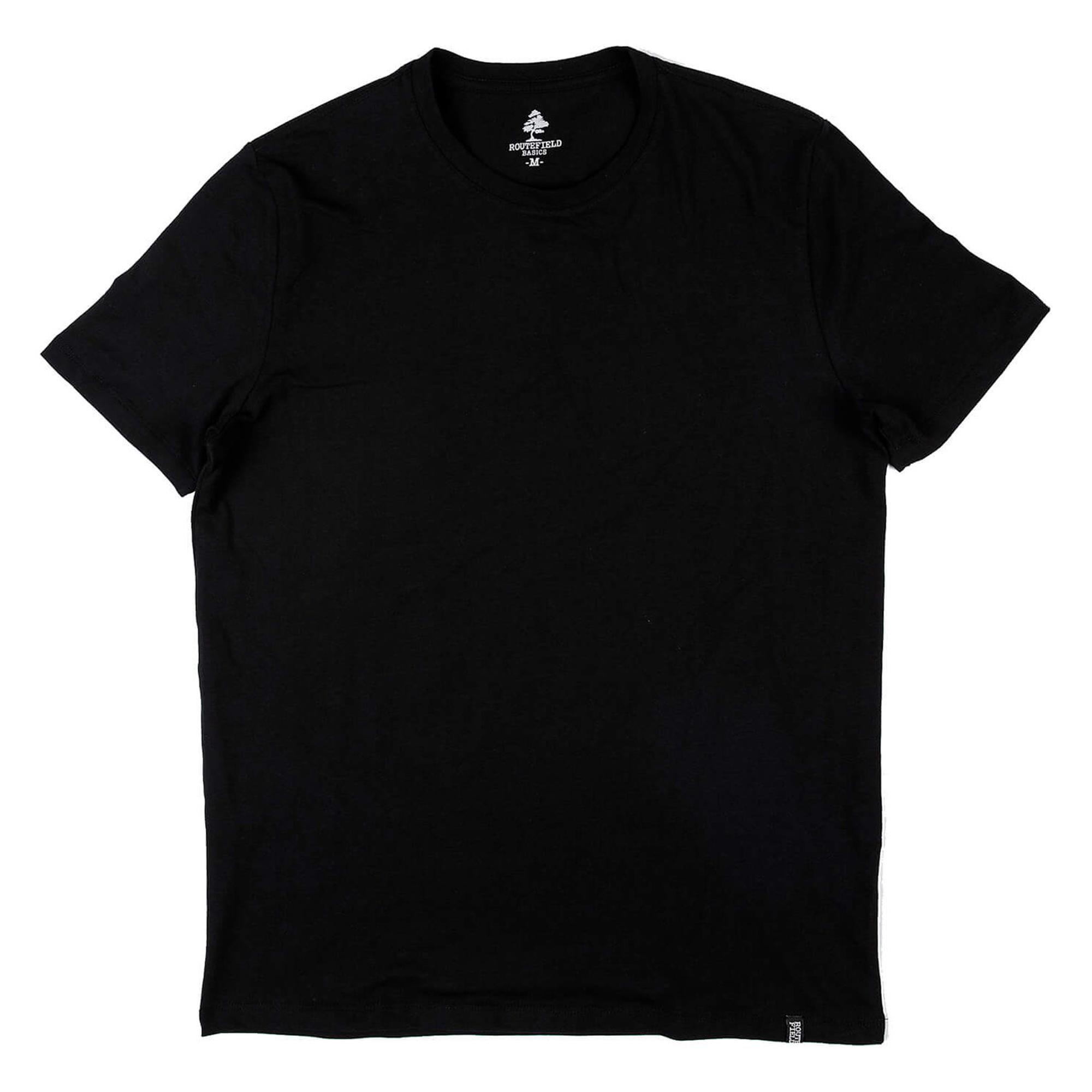 Routefield Tri Erkek Siyah Tişört
