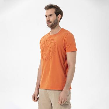  Routefield Tully Erkek Turuncu Tişört