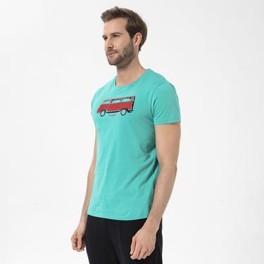  Routefield Theory Erkek Mavi Tişört