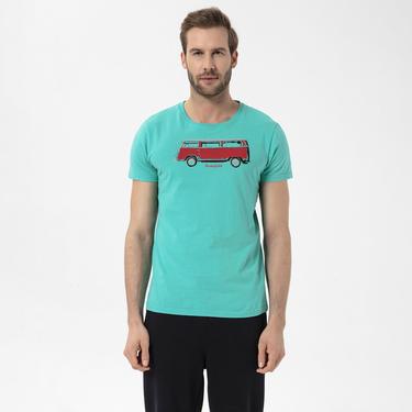  Routefield Theory Erkek Mavi Tişört