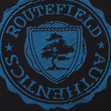  Routefield Trevor Erkek Siyah Tişört