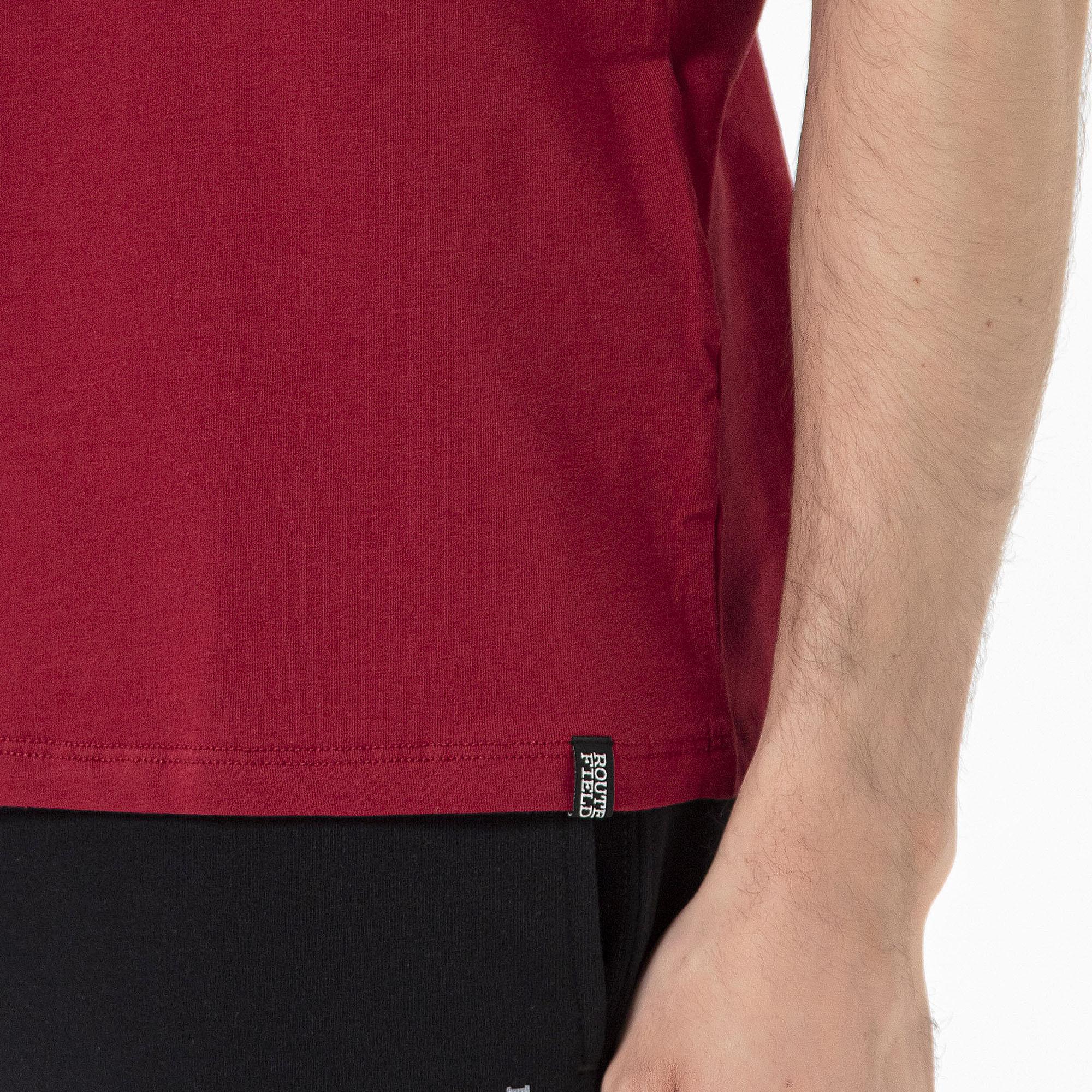 Routefield Tri Erkek Kırmızı Tişört