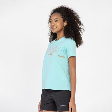  Merrell Tale Kadın Mavi Tişört