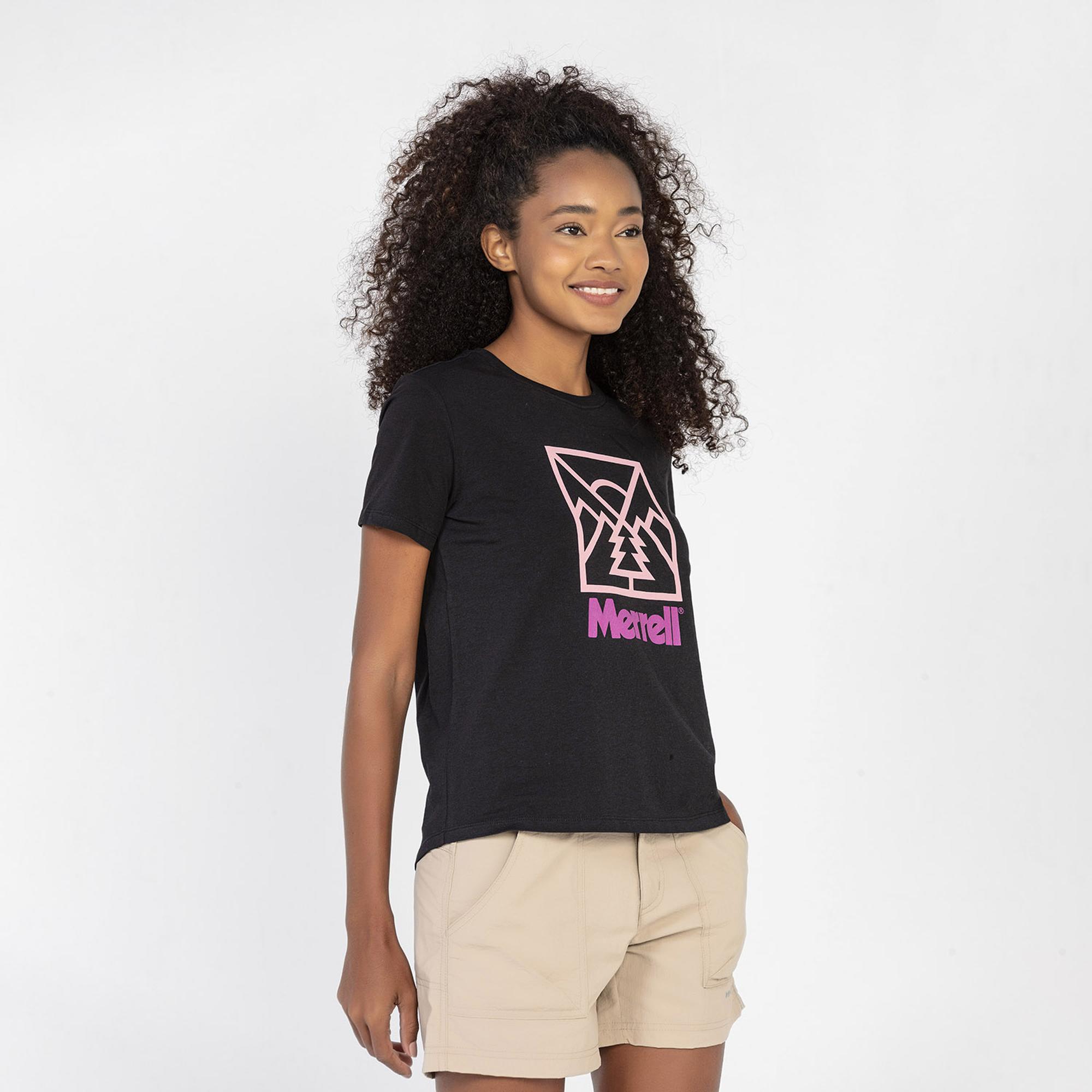 Merrell Trip Kadın Siyah Tişört