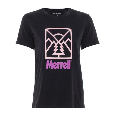  Merrell Trip Kadın Siyah Tişört