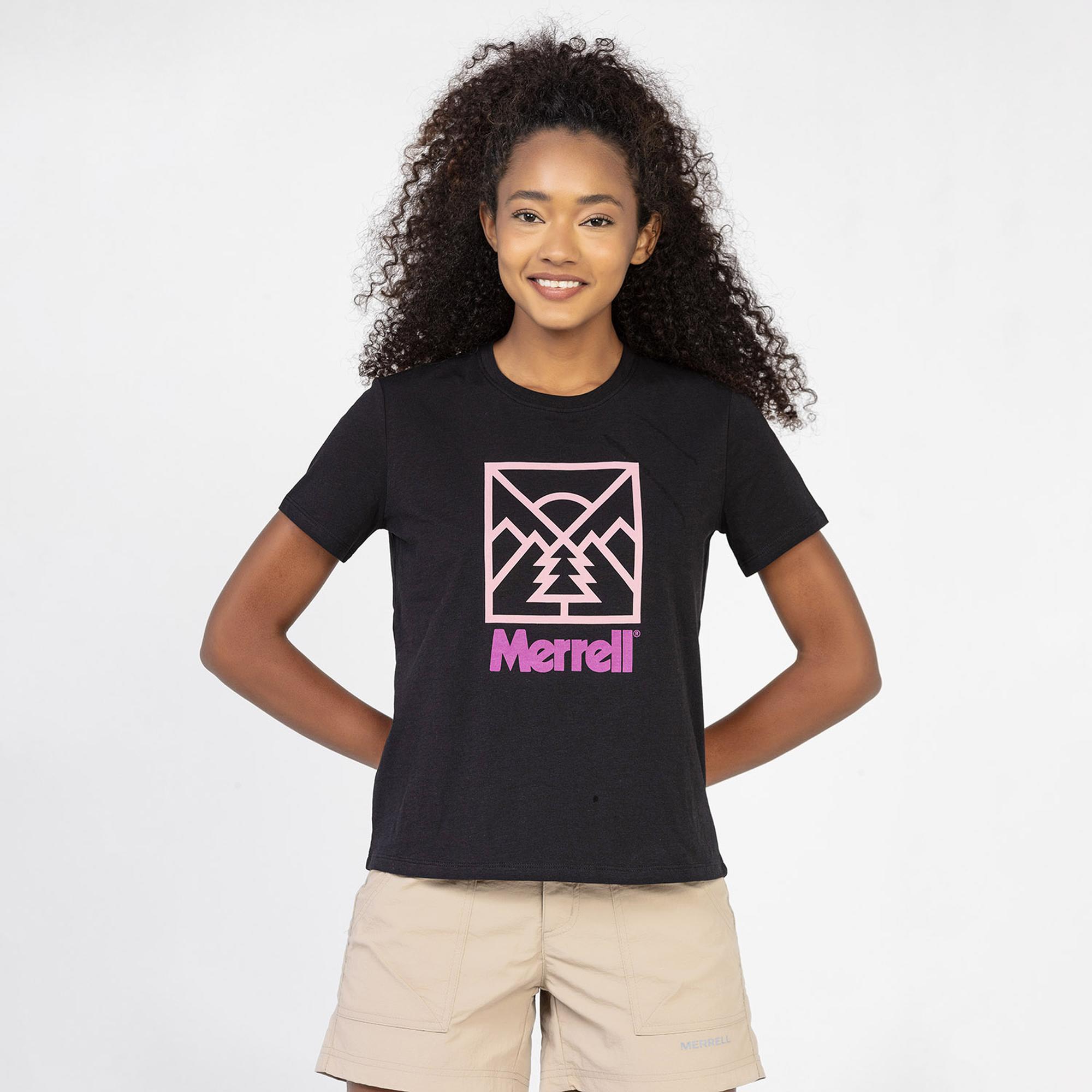 Merrell Trip Kadın Siyah Tişört