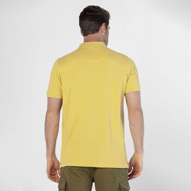  Routefield Paden Erkek Sarı Polo Tişört