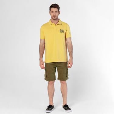  Routefield Paden Erkek Sarı Polo Tişört