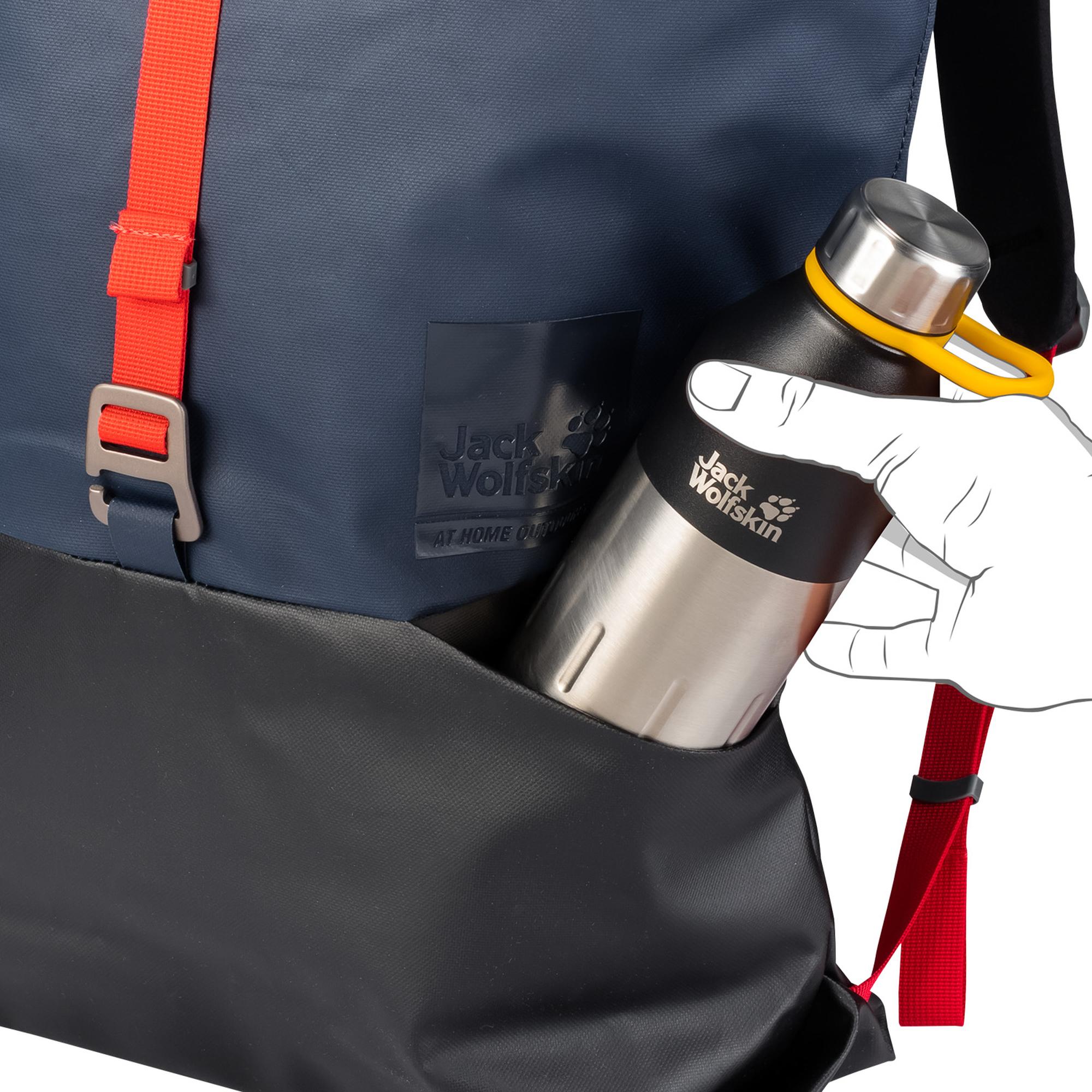 Jack Wolfskin Kole 0.35 Unisex Siyah Termos