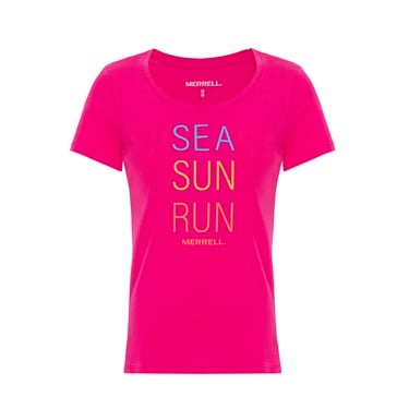  Merrell Motto Kadın Pembe Tişört