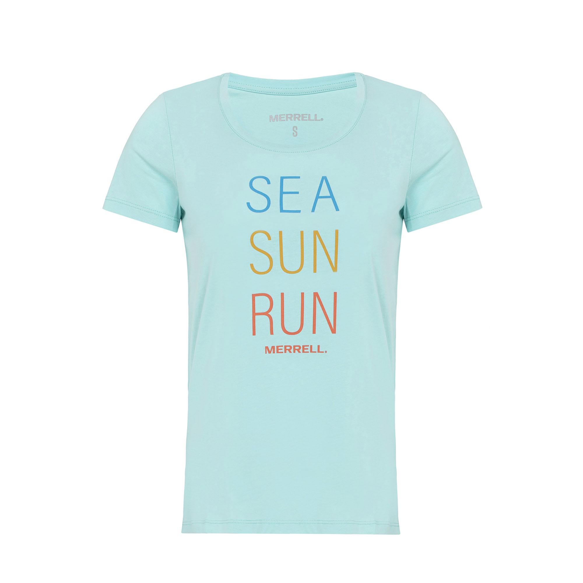 Merrell Motto Kadın Mavi Tişört