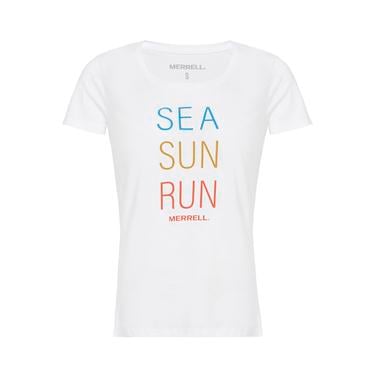  Merrell Motto Kadın Beyaz Tişört