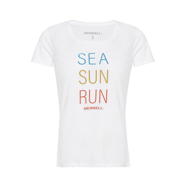  Merrell Motto Kadın Beyaz Tişört