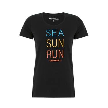  Merrell Motto Kadın Siyah Tişört