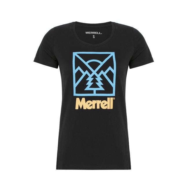  Merrell Scene Kadın Siyah Tişört