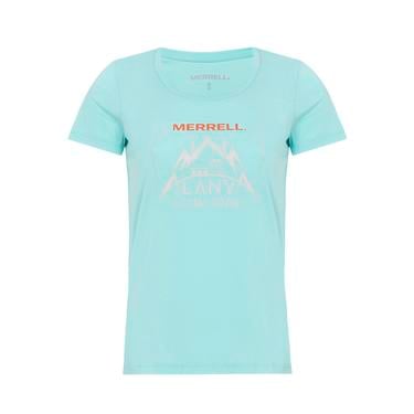 Merrell Trail Kadın Mavi Tişört