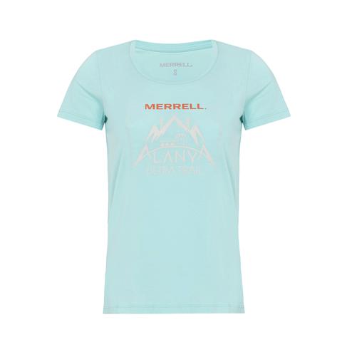  Merrell Trail Kadın Mavi Tişört