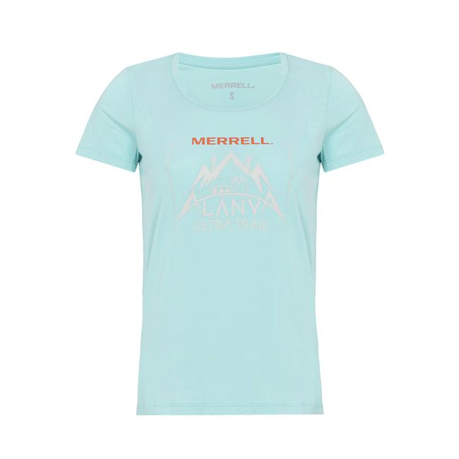  Merrell Trail Kadın Mavi Tişört