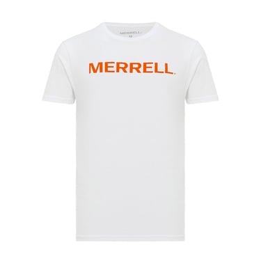  Merrell Logo Kadın Beyaz Tişört