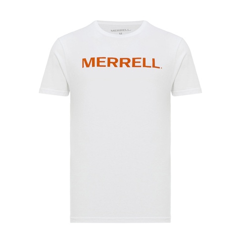  Merrell Logo Kadın Beyaz Tişört