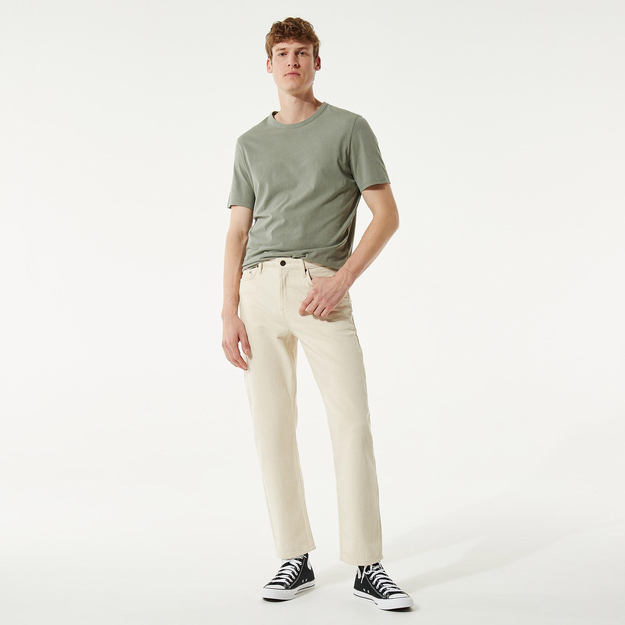 American Vintage Erkek Bej Pantolon