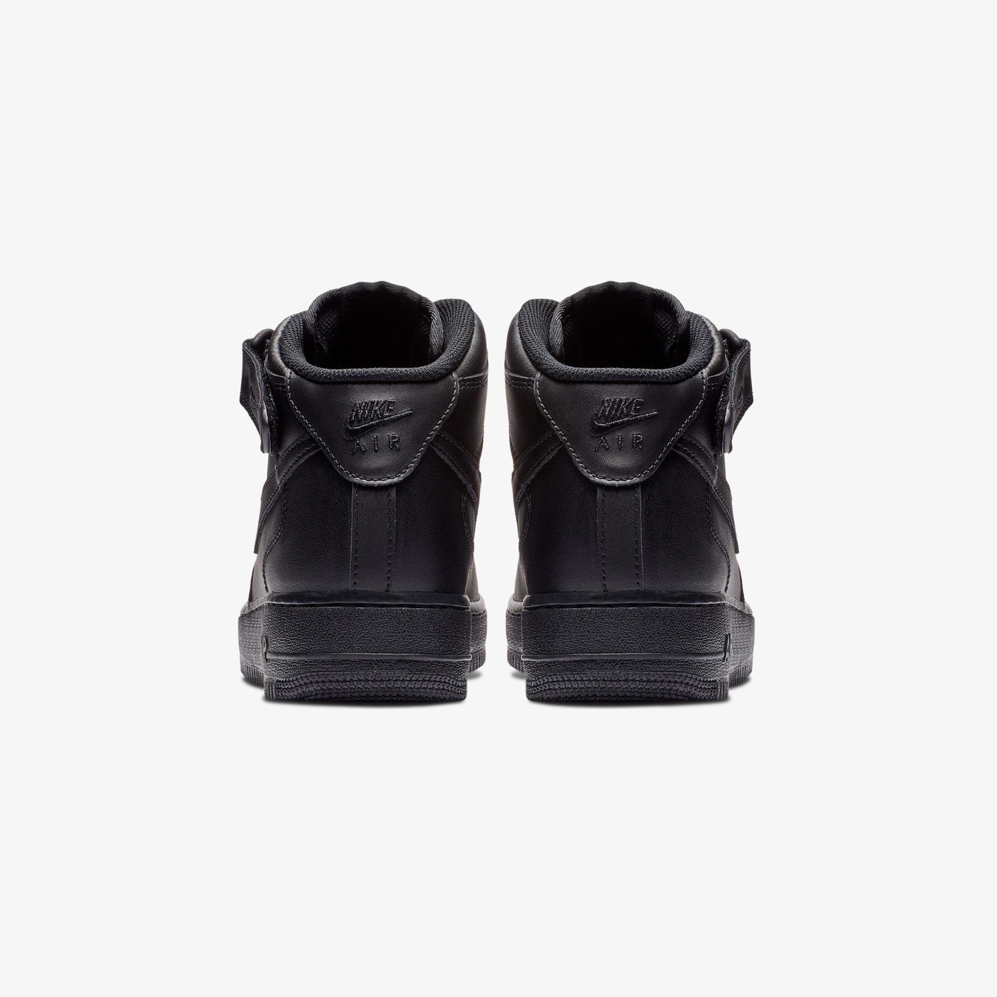 Nike Air Force 1 Mid '07 Erkek Siyah Spor Ayakkabı